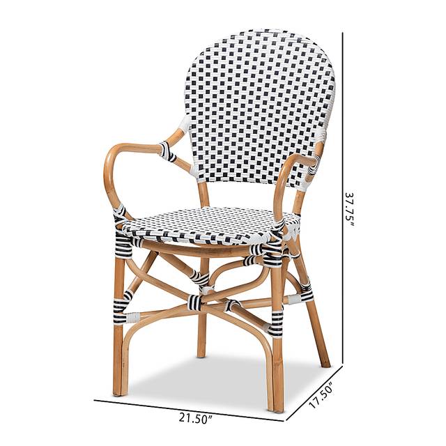 Outdoor Nalina Elle I Black Dining Chair, Set of 2 - Thumbnail - Image 8
