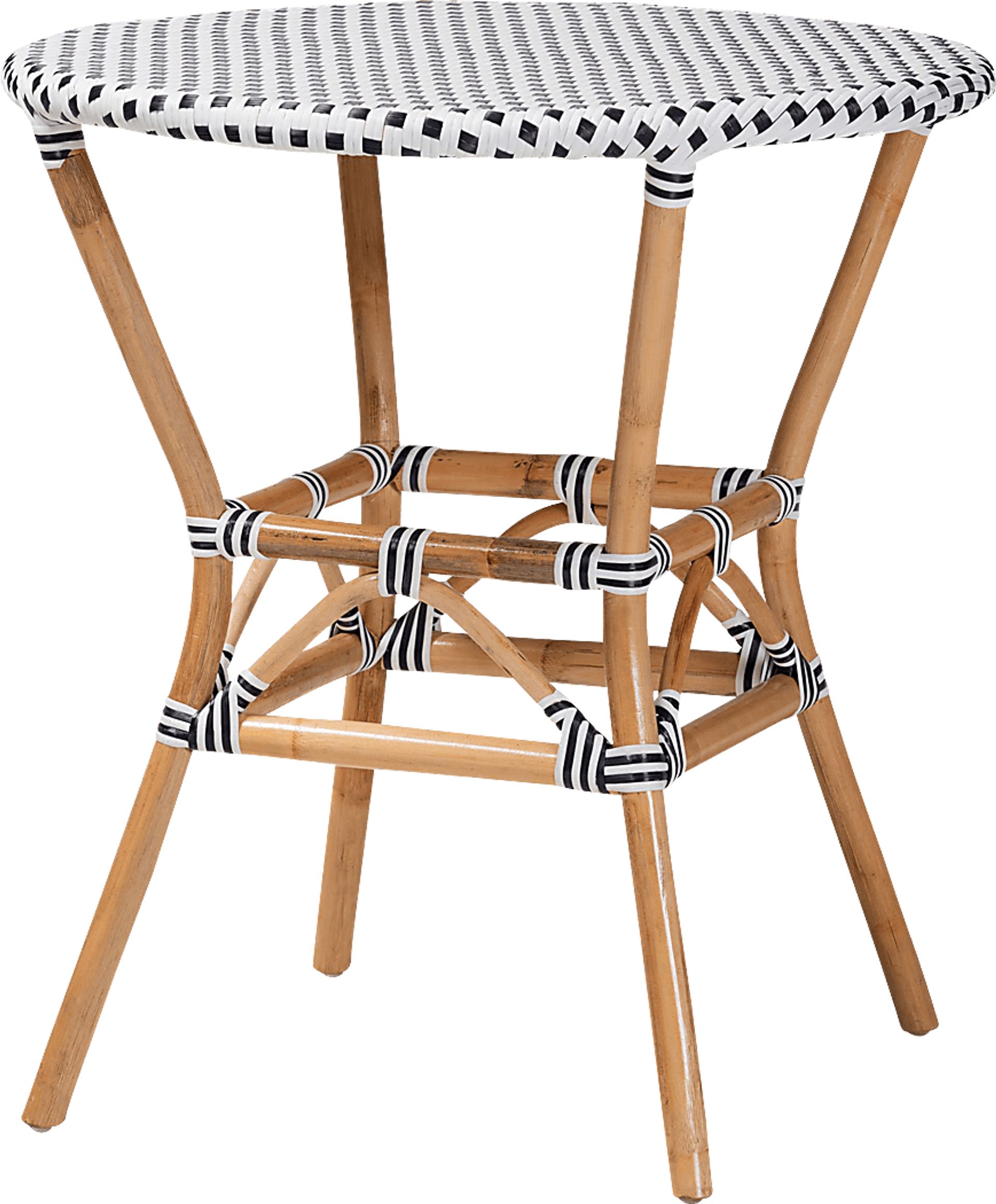 Outdoor Nalina Elle II Black 5pc Bistro Set - Image 7