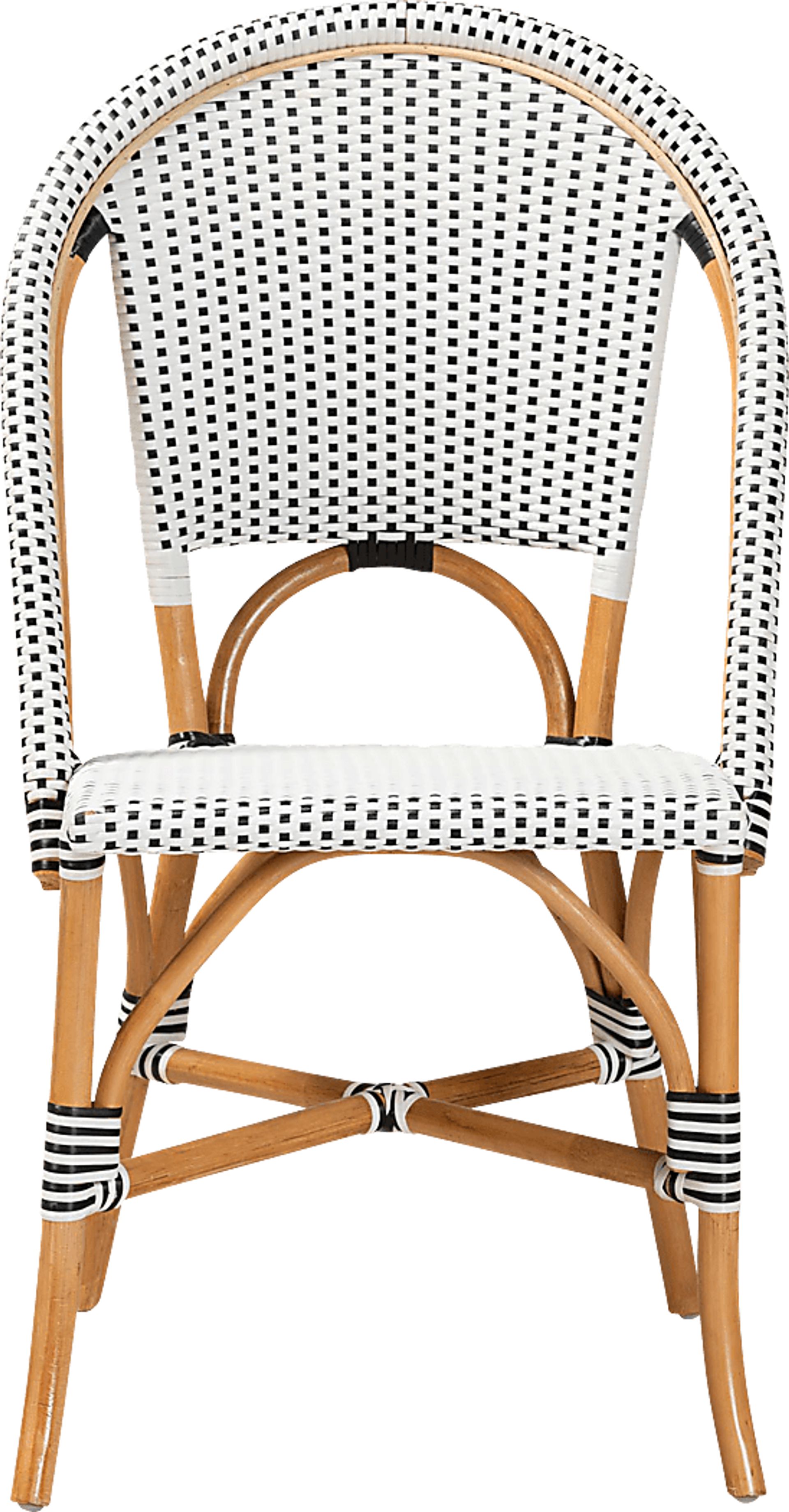 Outdoor Nalina Elle II White Dining Chair - Image 3