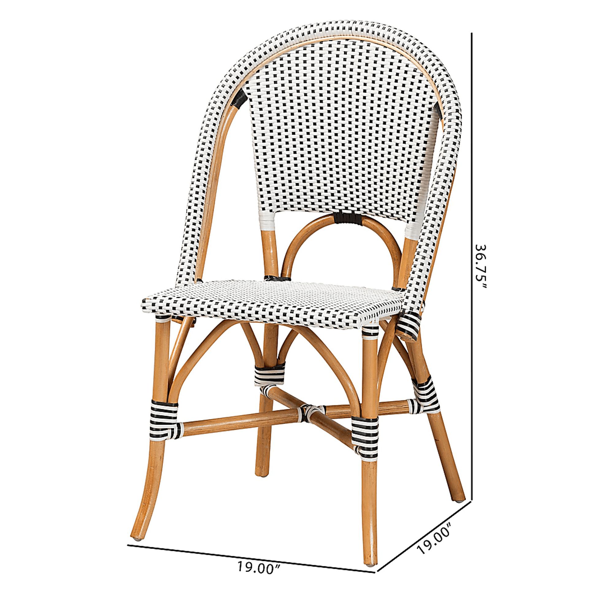 Outdoor Nalina Elle II White Dining Chair - Image 10