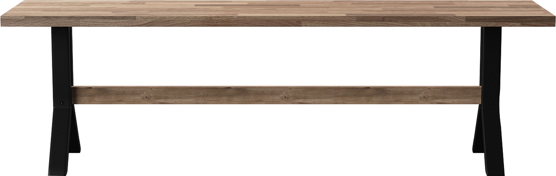 Vermissa Natural Outdoor Bench - Image 2