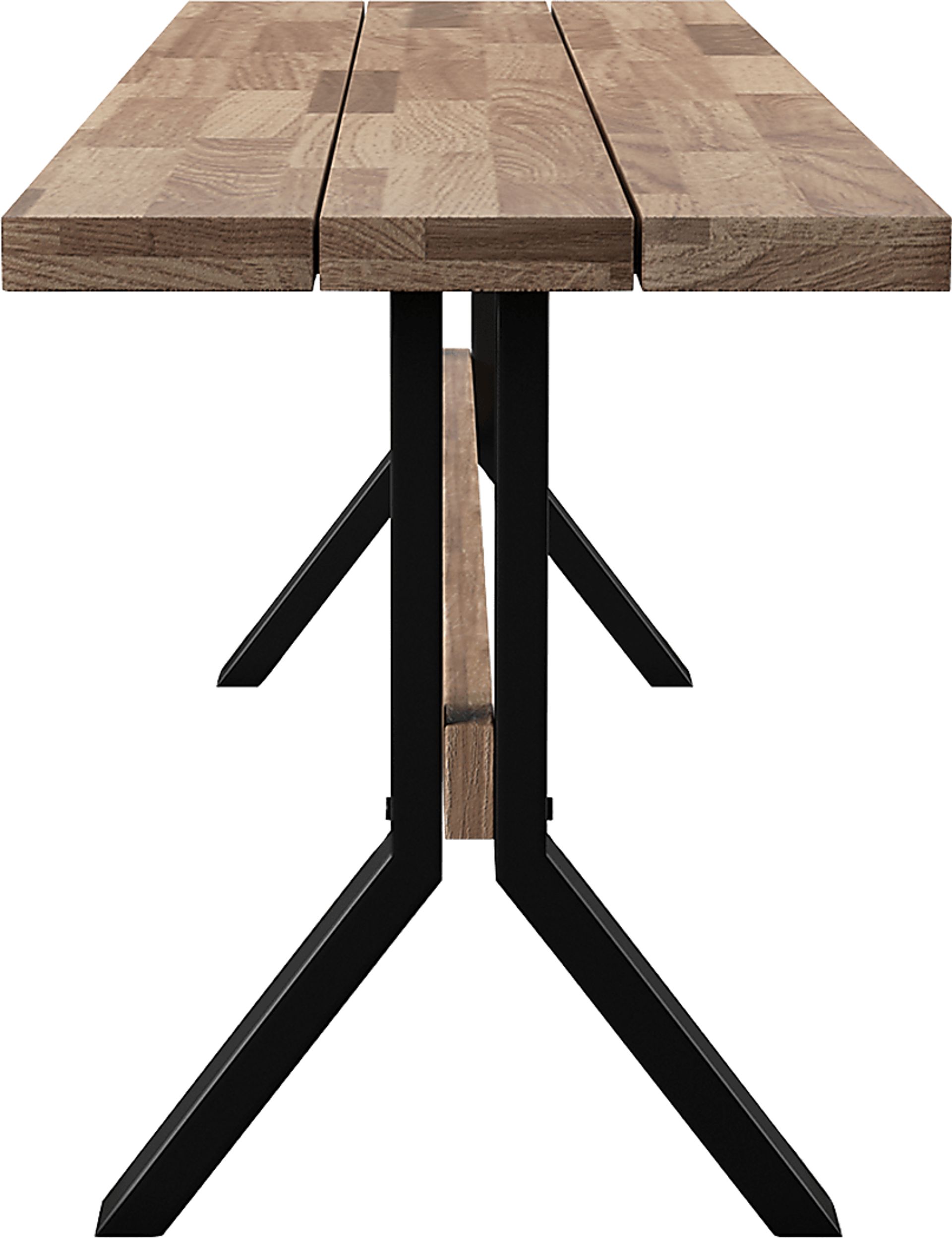 Vermissa Natural Outdoor Bench - Image 3