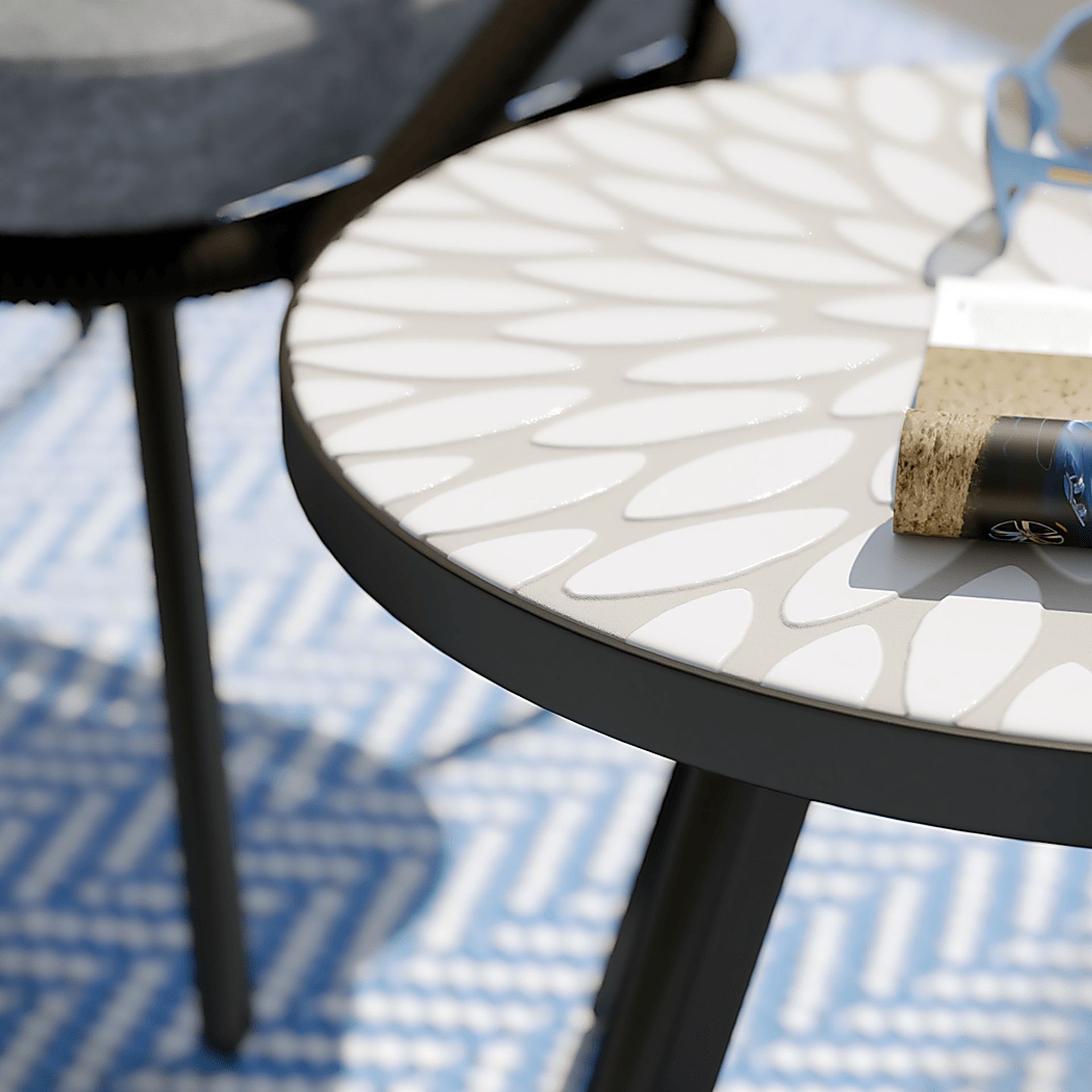 Outdoor Nelray Blue Seating Set - Image 8
