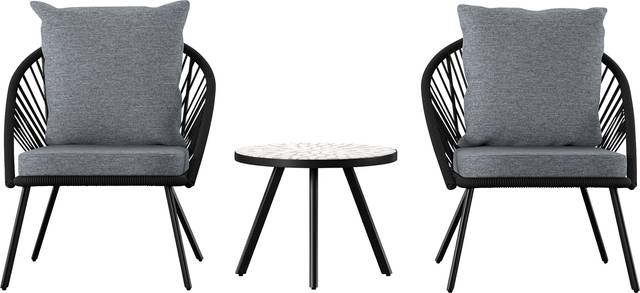 Outdoor Nelray Blue Seating Set - Thumbnail - Image 1