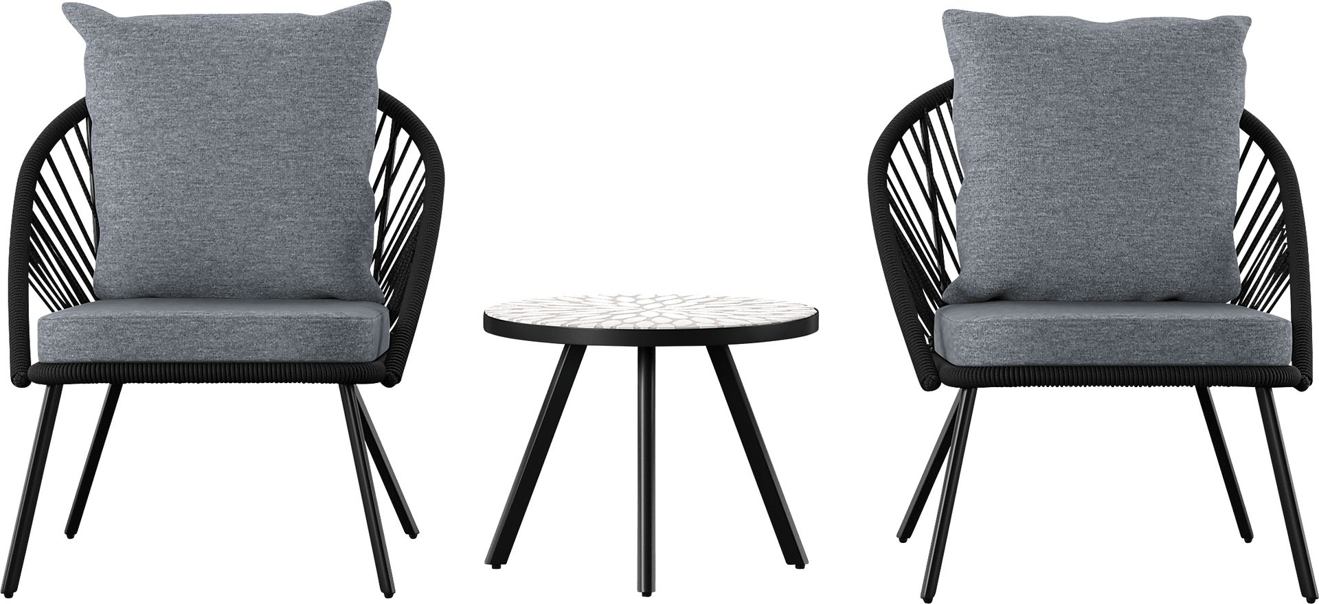 Outdoor Nelray Blue Seating Set - Image 1