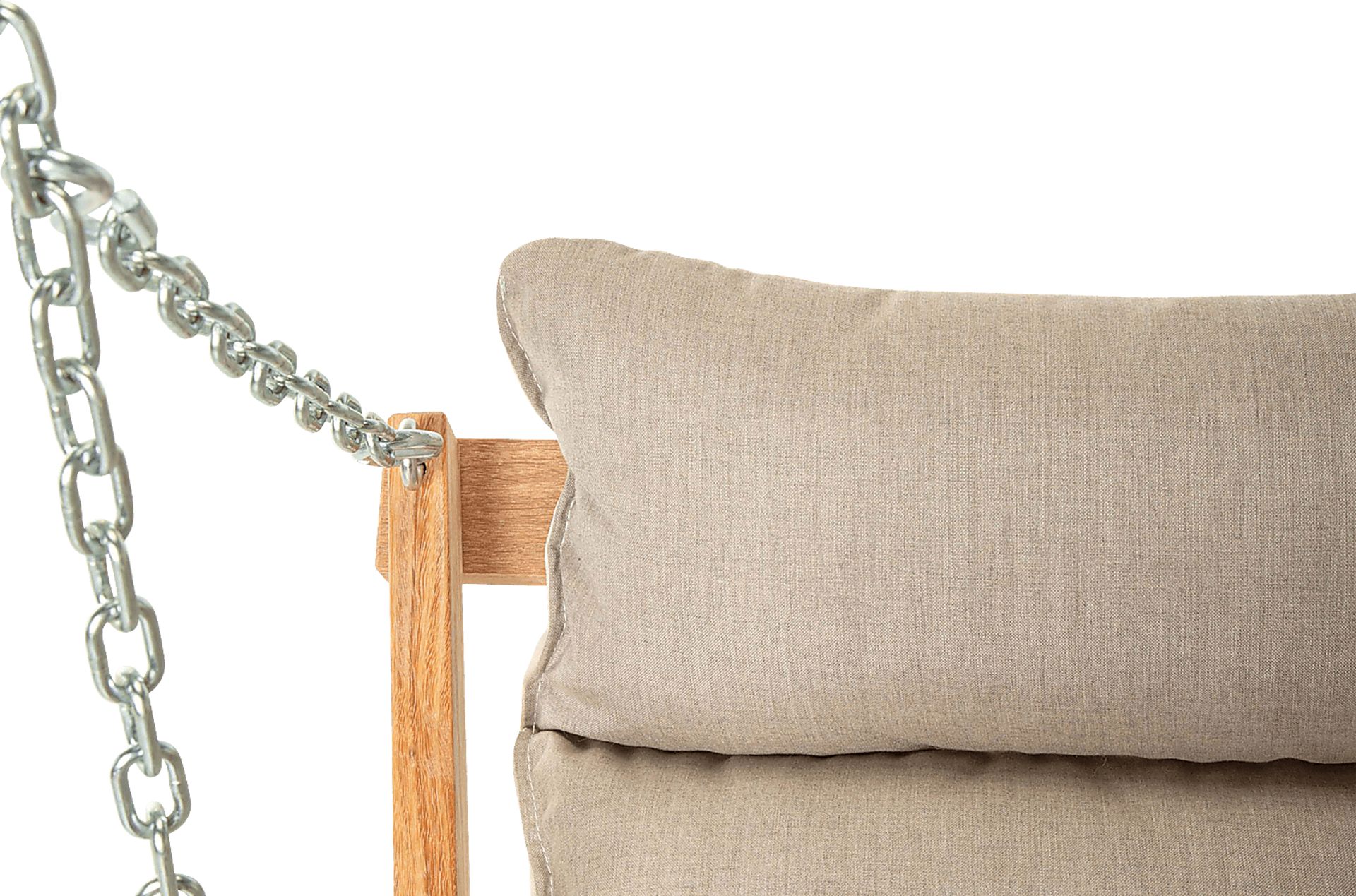 Outdoor Nirena Brown Swing Hammock - Image 3