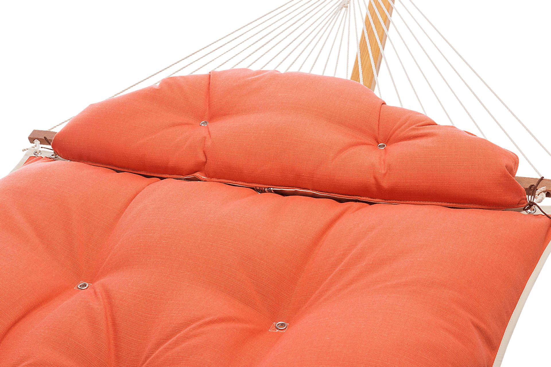 Outdoor Numako Orange Hammock & Stand, Set of 2 - Image 3