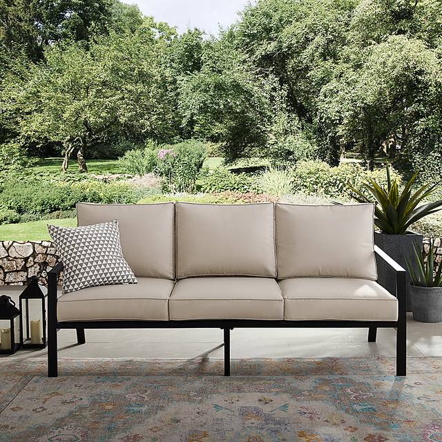 Outdoor Overlane Black Sofa - Thumbnail - Image 5