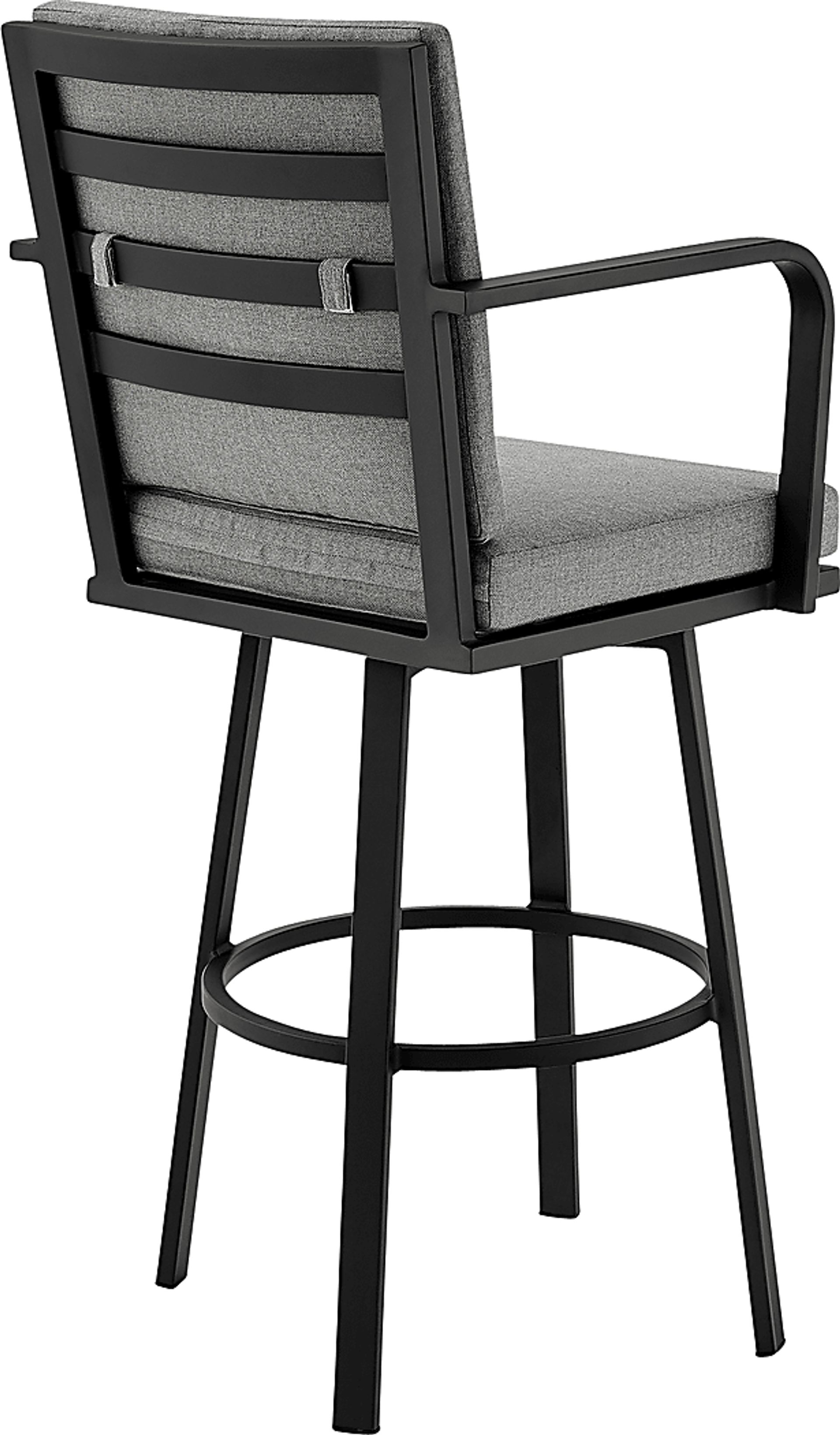 Outdoor Owlmart I Black and Gray Barstool - Image 3