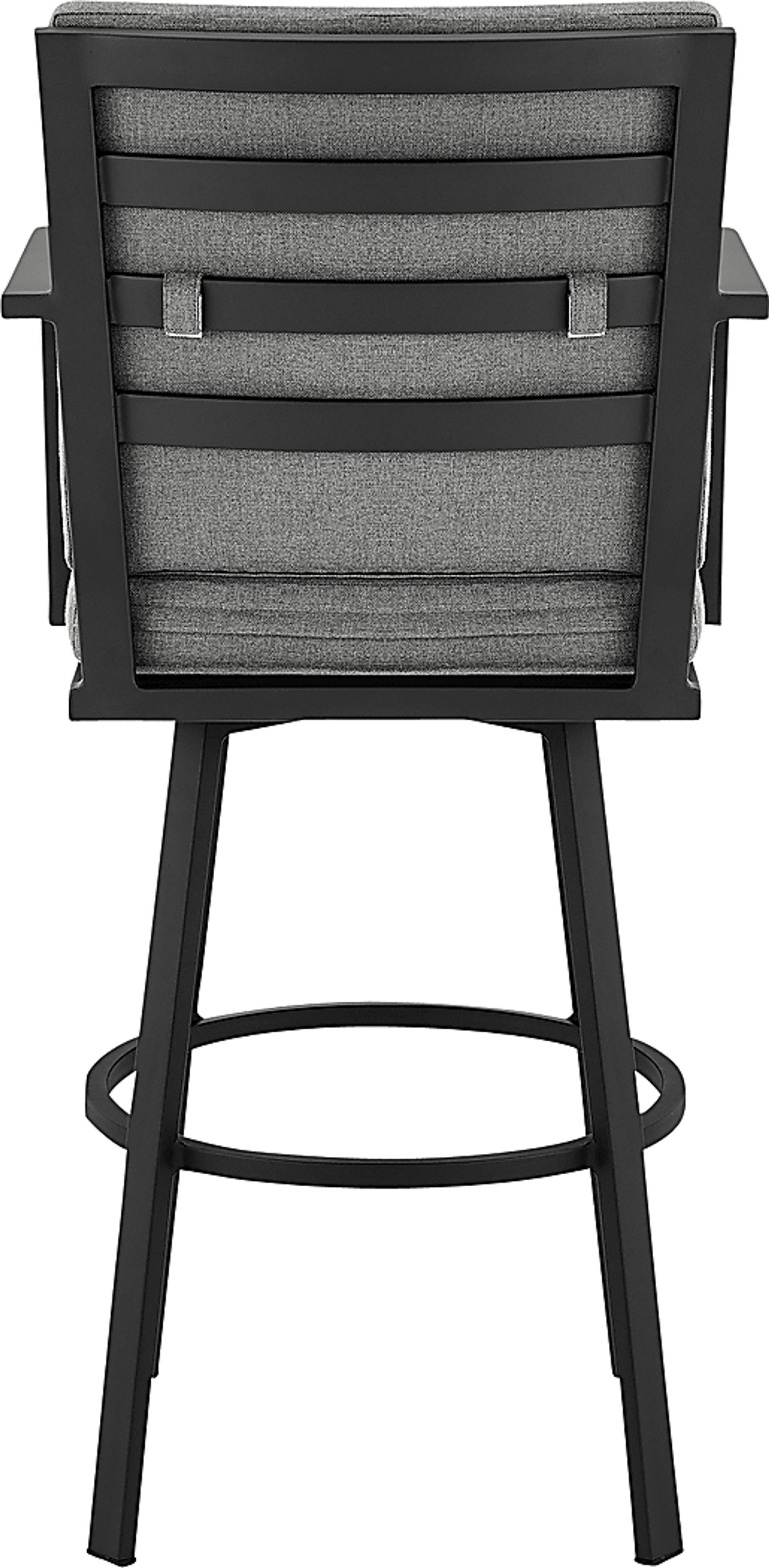 Outdoor Owlmart I Black and Gray Barstool - Image 5