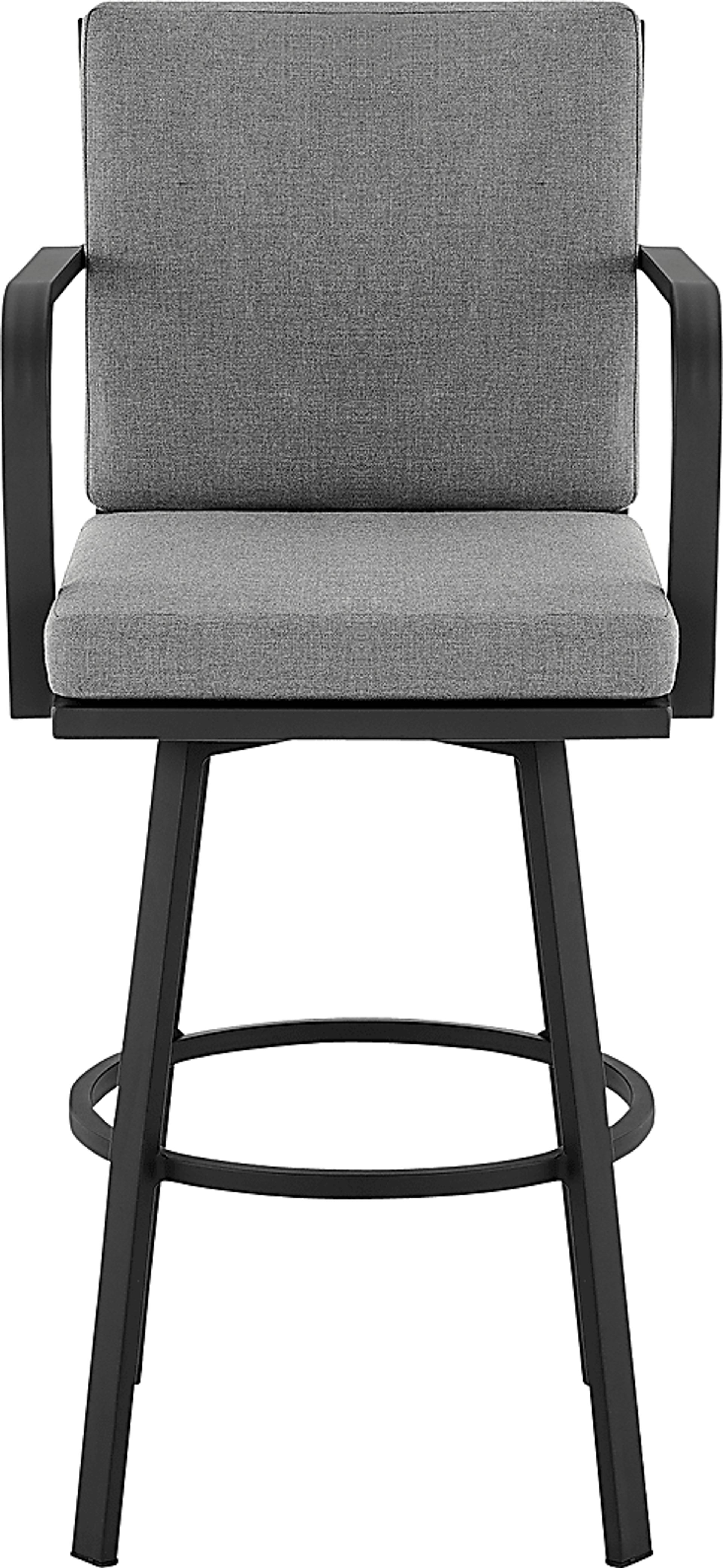 Outdoor Owlmart I Black and Gray Barstool - Image 6