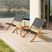 Outdoor Pachea Brown 3pc Seating Set