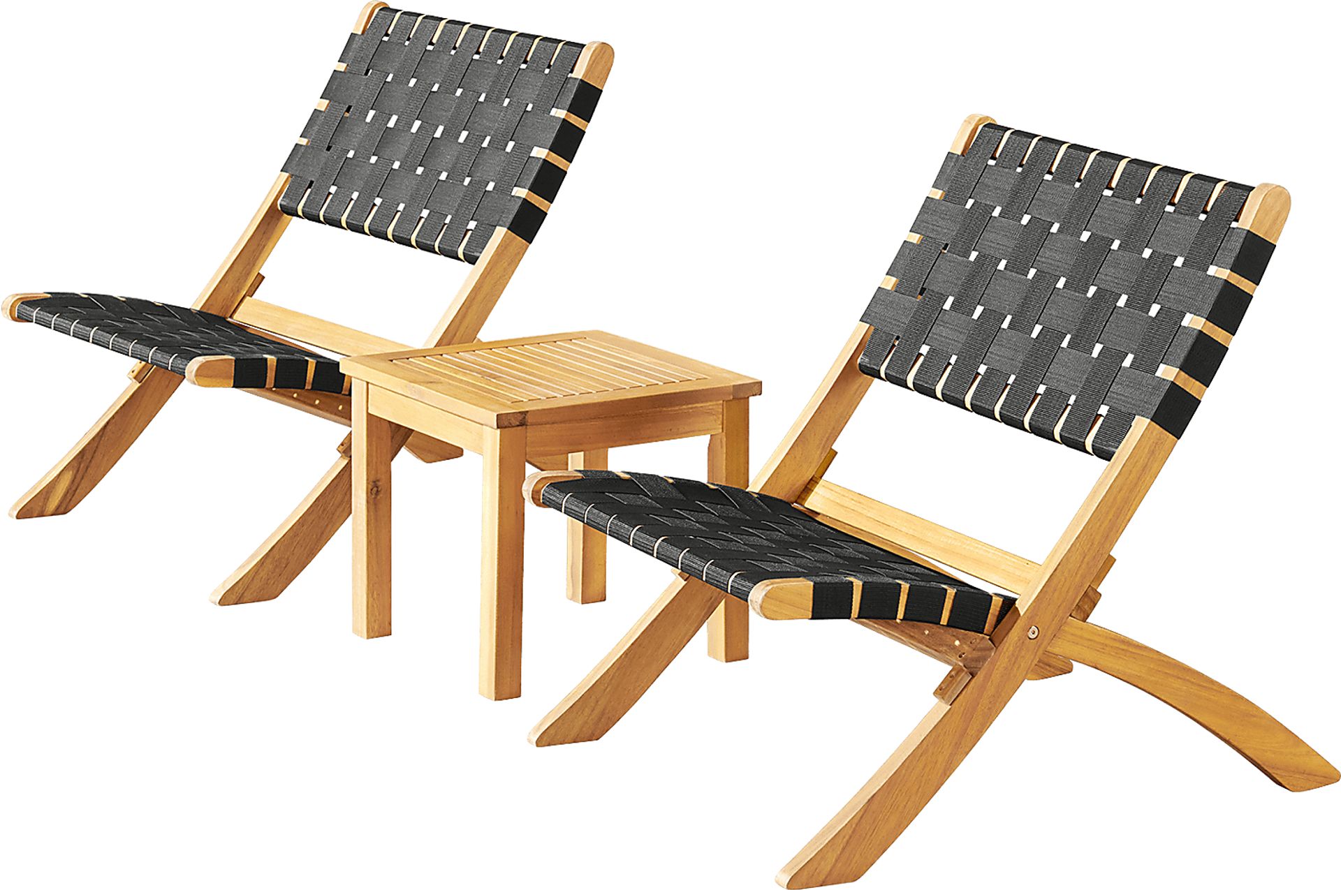 Outdoor Pachea Brown 3pc Seating Set - Image 1