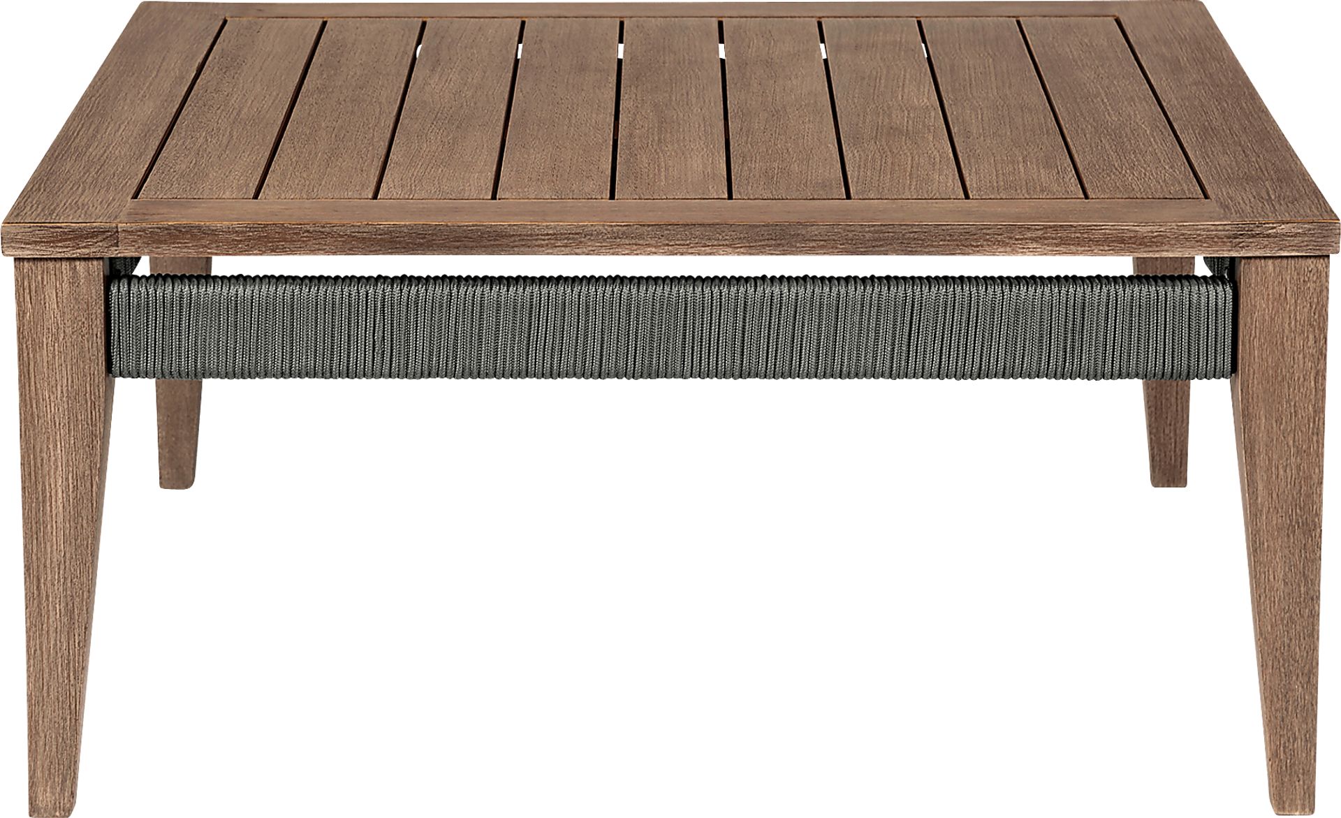 Outdoor Plymilem Brown Cocktail Table - Image 3