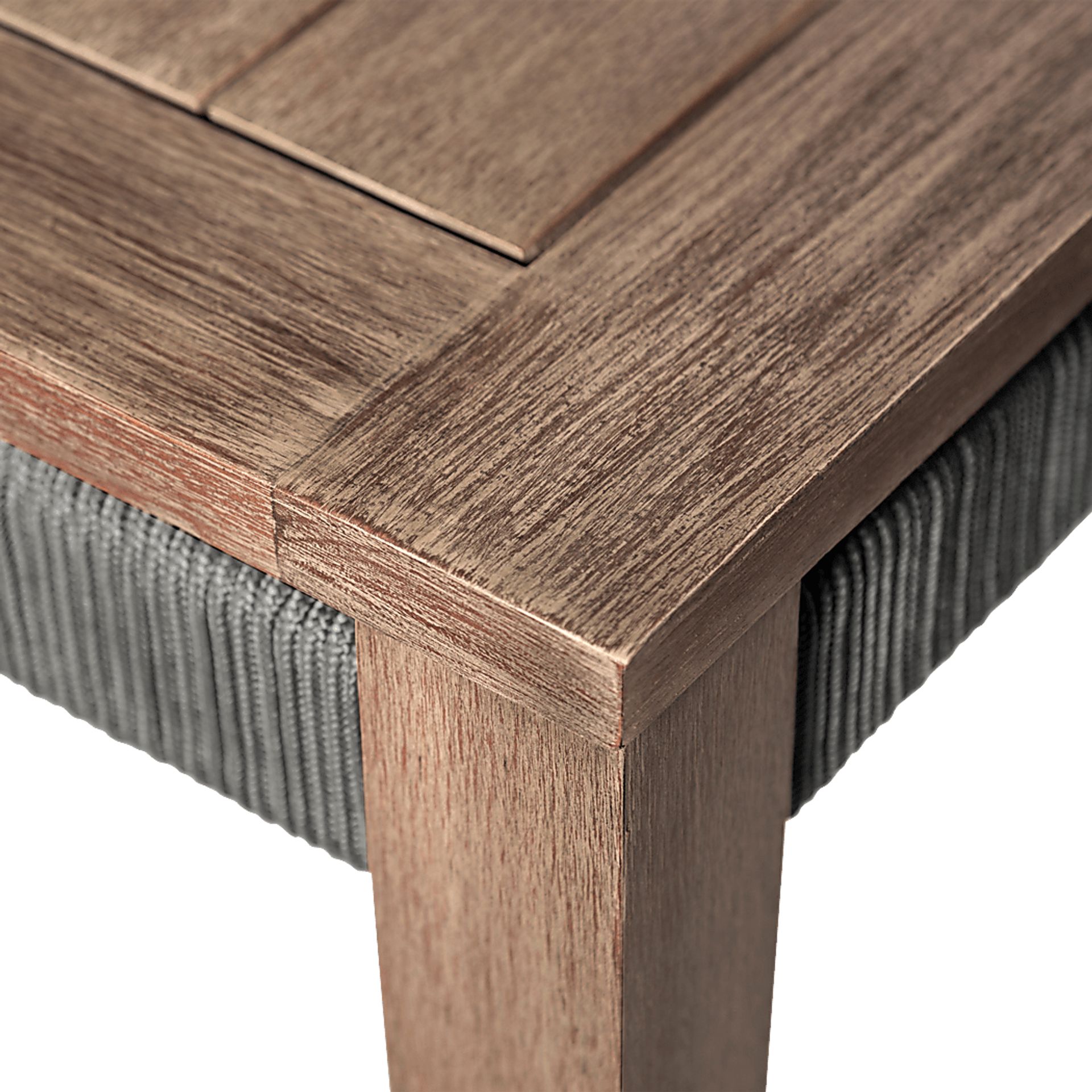 Outdoor Plymilem Brown Cocktail Table - Image 6