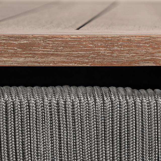 Outdoor Plymilem Brown Cocktail Table - Thumbnail - Image 7