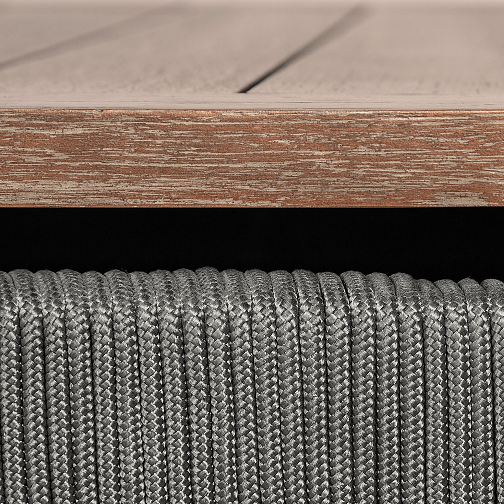 Outdoor Plymilem Brown Cocktail Table - Image 7