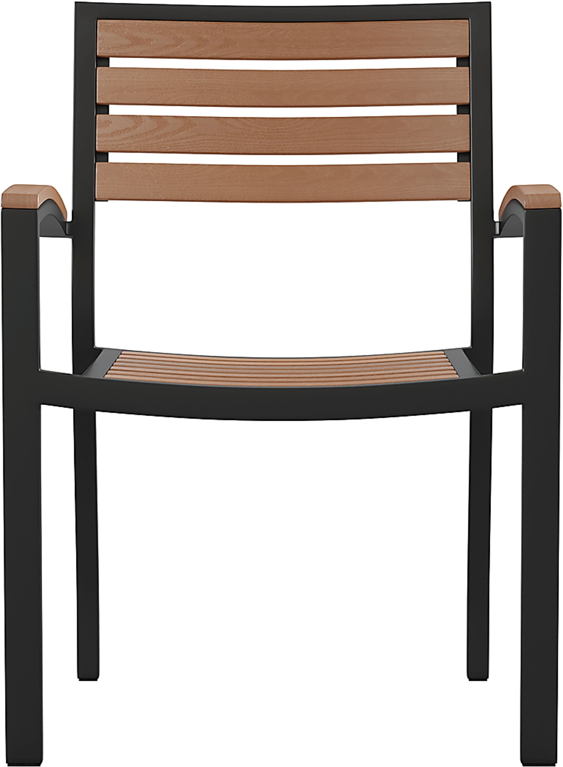 Outdoor Renoldor Brown Dining Chair, Set of 2 - Image 4