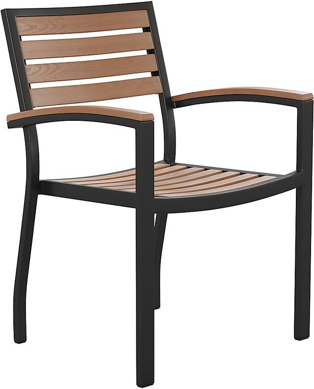 Outdoor Renoldor Brown Dining Chair, Set of 2 - Thumbnail - Image 5