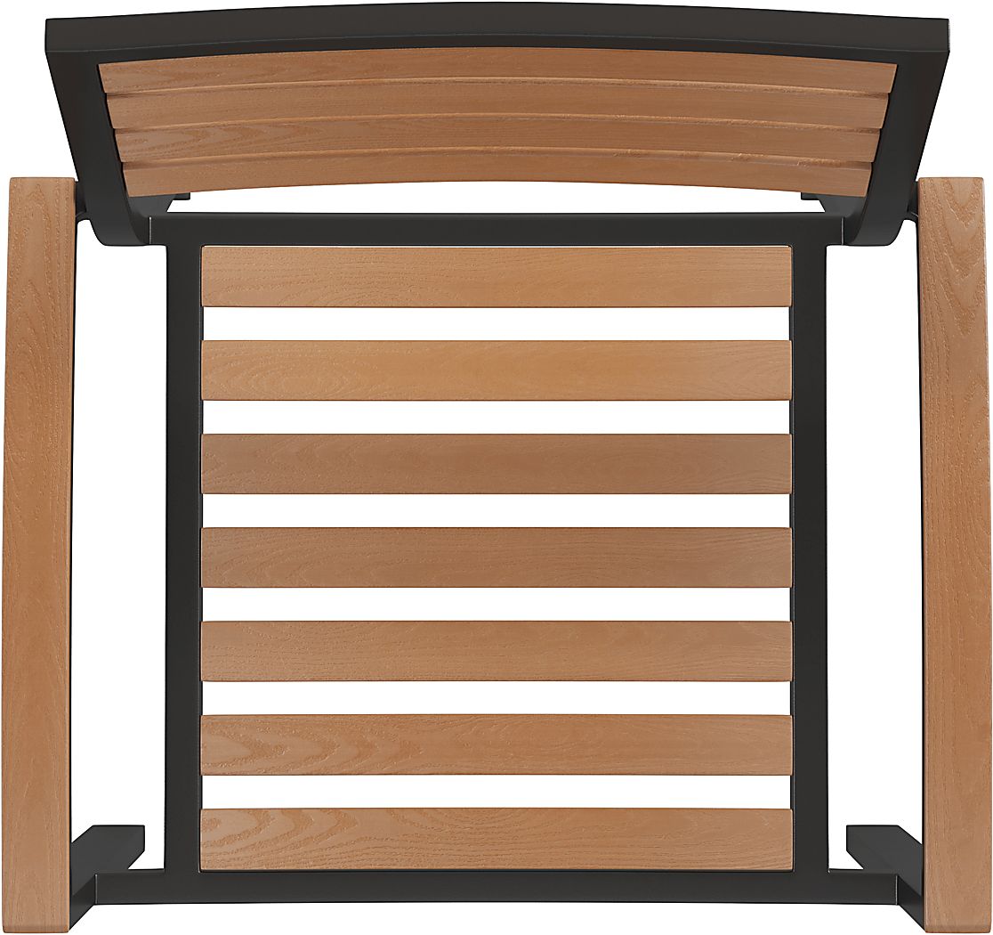 Renoldor Brown Dining Chair - Thumbnail 3