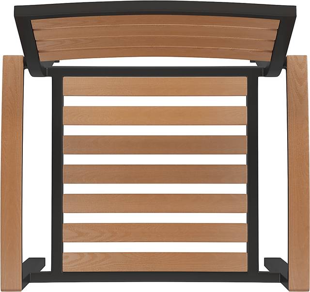 Outdoor Renoldor Brown Dining Chair, Set of 2 - Thumbnail - Image 6