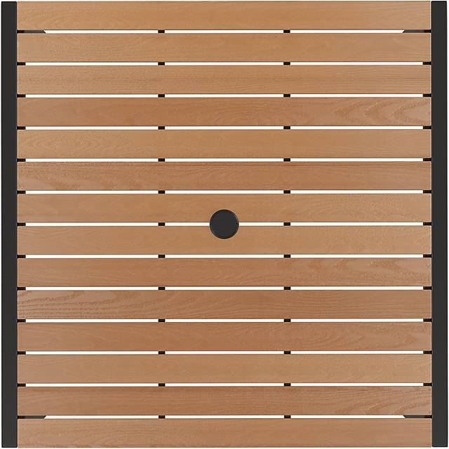 Outdoor Renoldor Square Dining Table - Thumbnail - Image 4