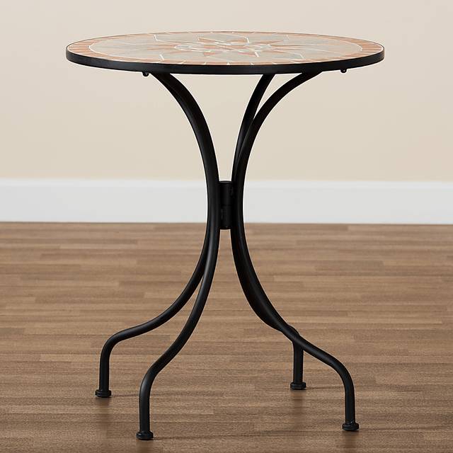 Outdoor Rianelle Black Dining Table - Thumbnail - Image 3