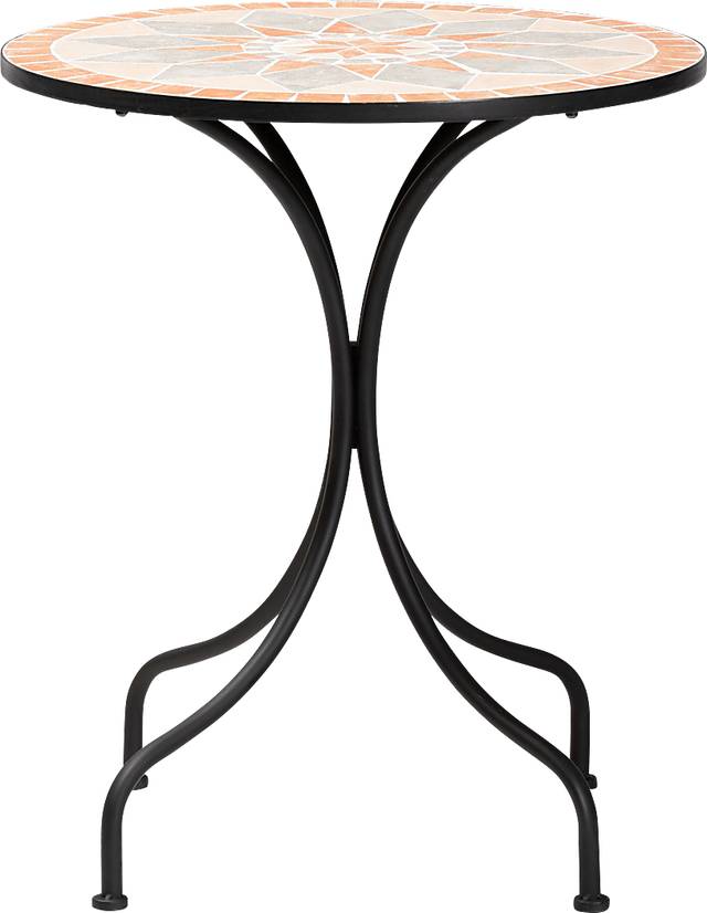 Outdoor Rianelle Black Dining Table - Thumbnail - Image 1