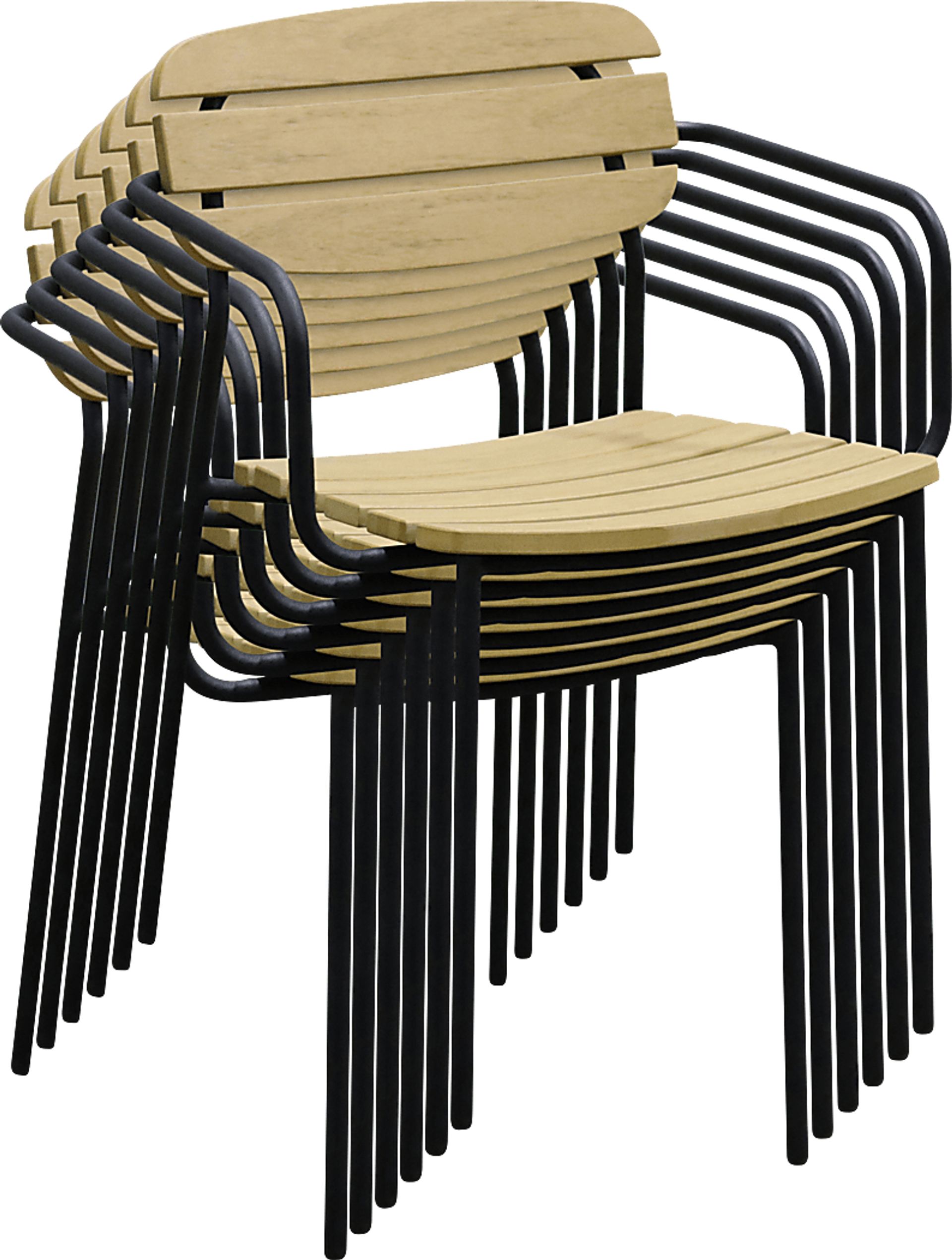 Outdoor Rufiny Brown Arm Chair, Set of 2 - Image 7