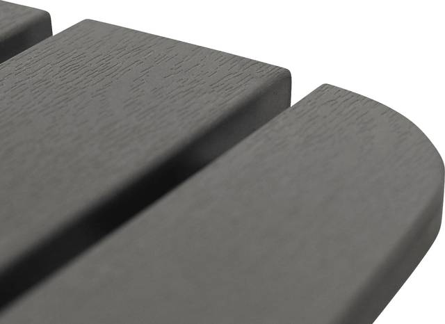 Outdoor Rufiny Dark Gray Dining Table - Thumbnail - Image 4