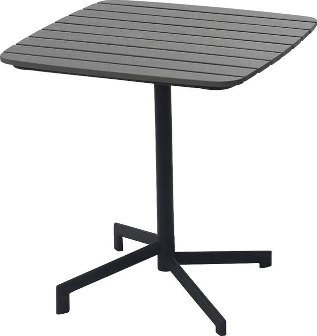 Outdoor Rufiny Dark Gray Dining Table - Thumbnail - Image 1