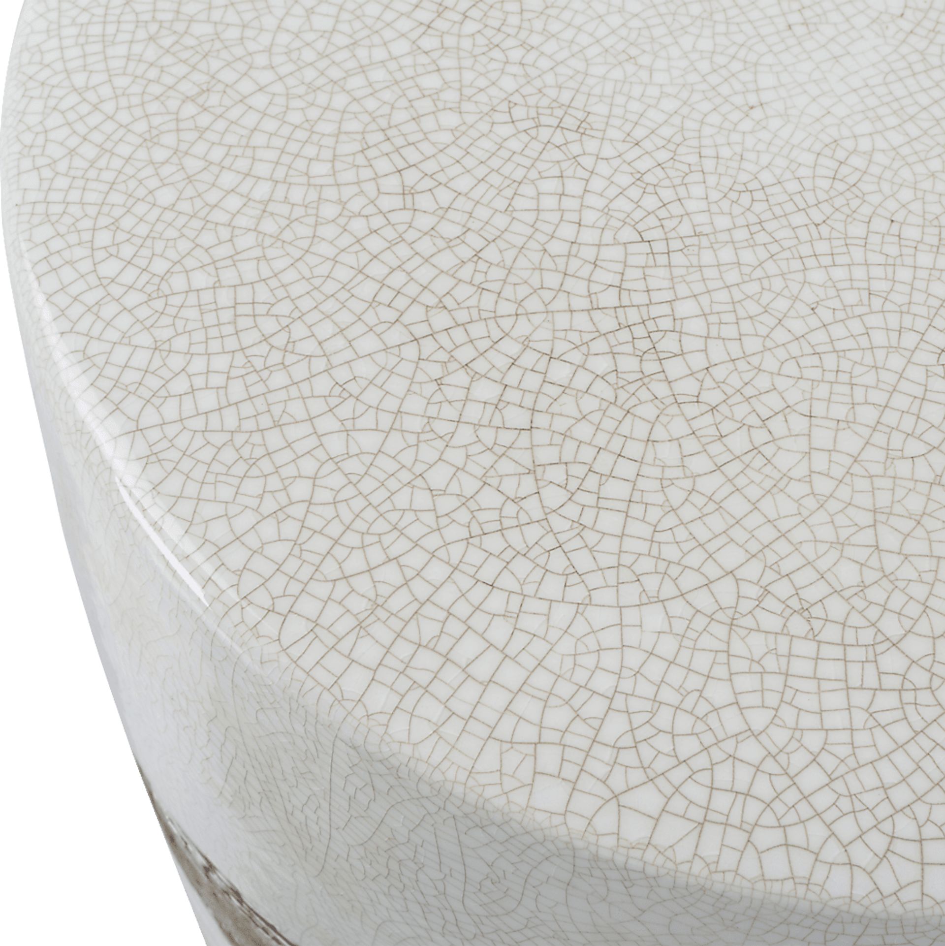 Outdoor Rumra Ivory Garden Stool - Image 5