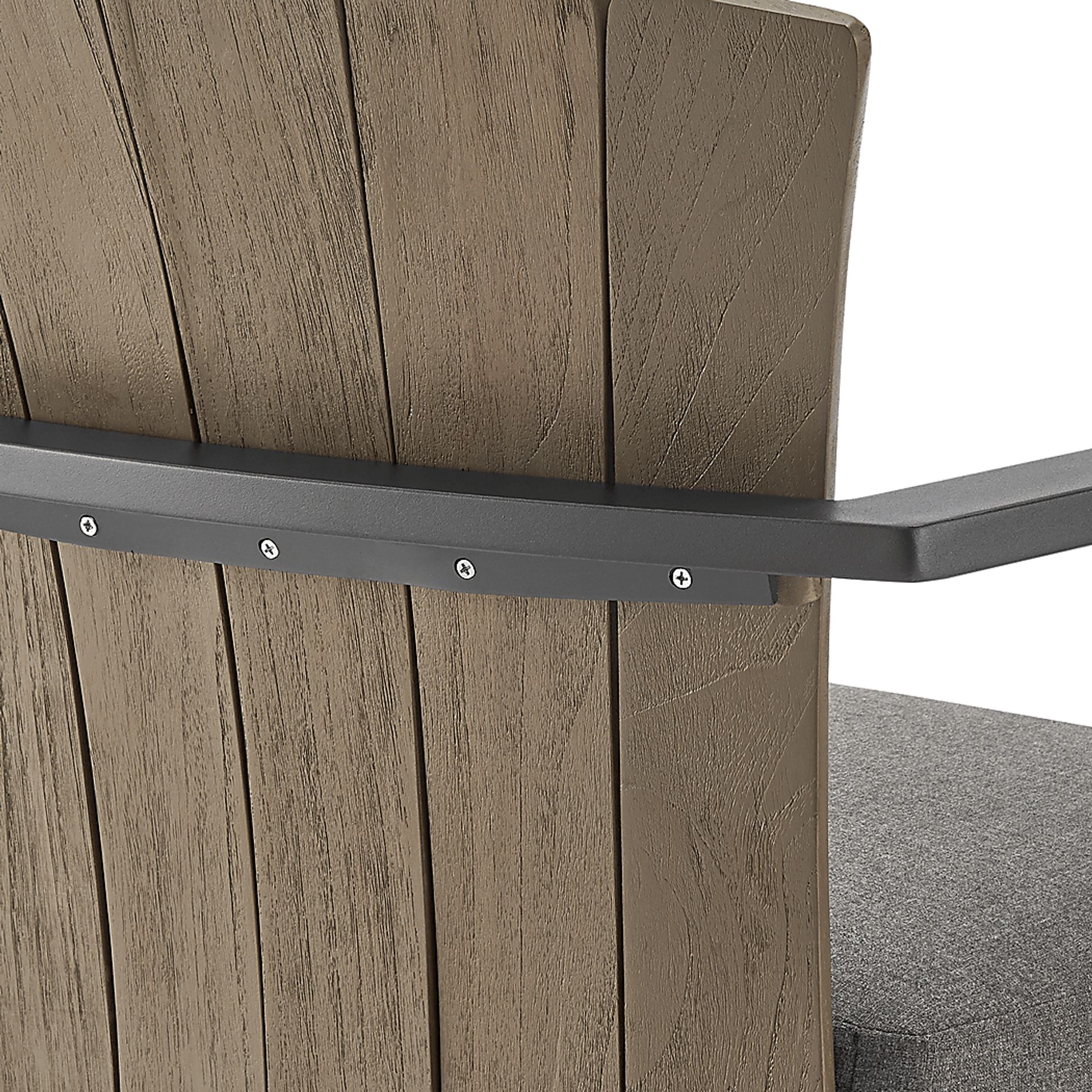 Outdoor Sallodge Charcoal Swivel Barstool - Image 8