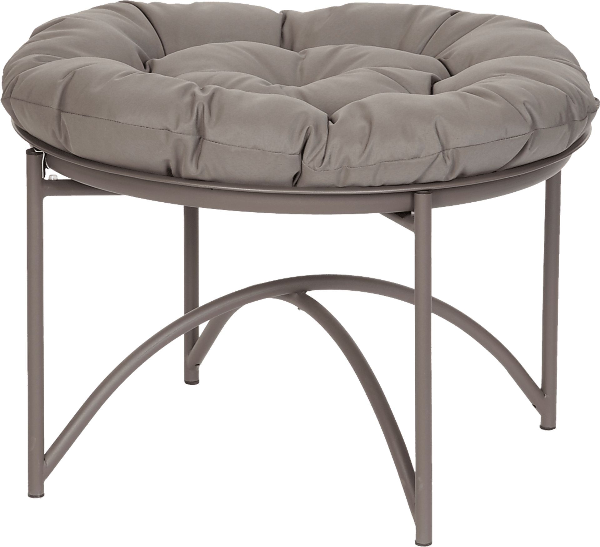 Outdoor Sanrevelle Beige Ottoman - Image 1