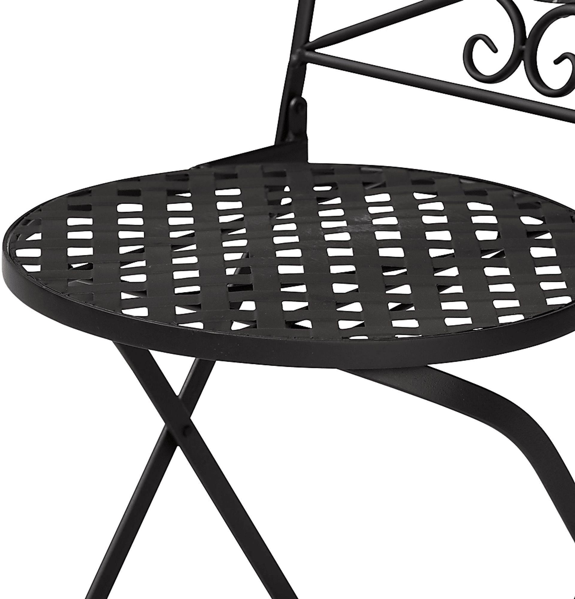 Outdoor Santison Black 3 Pc Table Set - Image 4