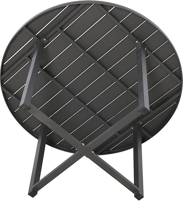 Outdoor Sarlee Gray Dining Table - Thumbnail - Image 4
