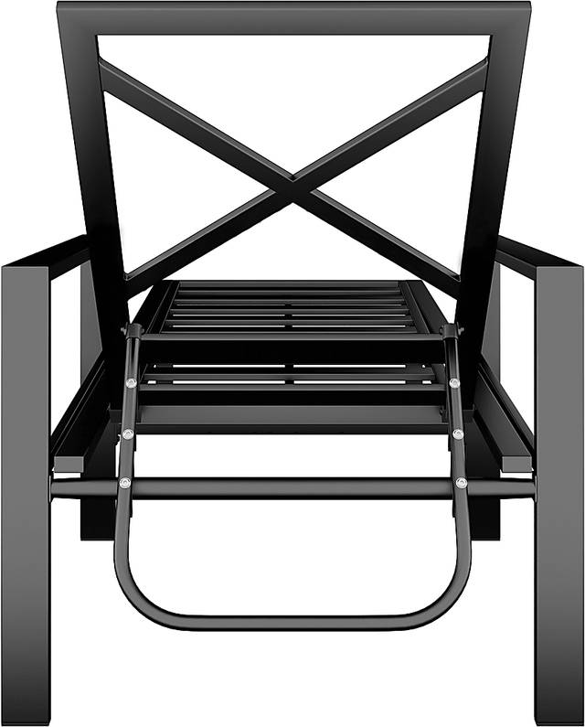Outdoor Sawyern White Chaise Lounge - Thumbnail - Image 5