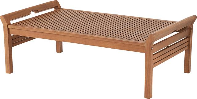 Outdoor Seegmiller Brown Cocktail Table - Thumbnail - Image 1