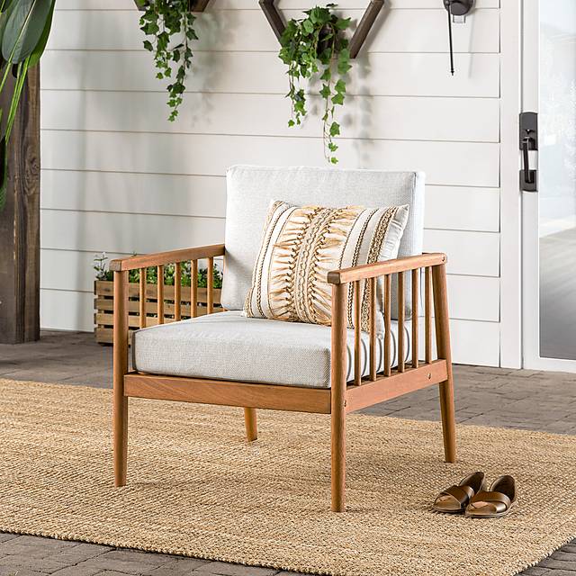 Outdoor Shellrich Coast Brown Accent Chair - Thumbnail - Image 3