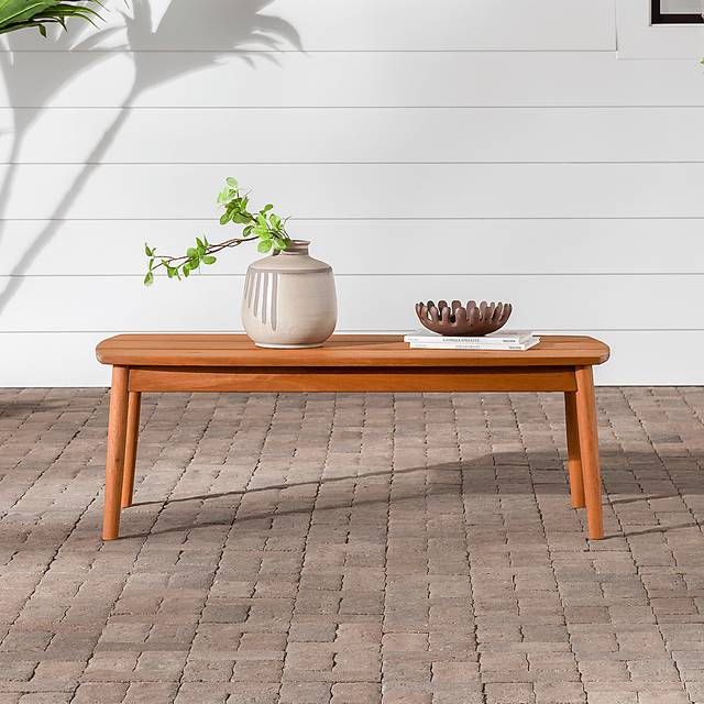 Outdoor Shellrich Coast Brown Cocktail Table - Thumbnail - Image 2