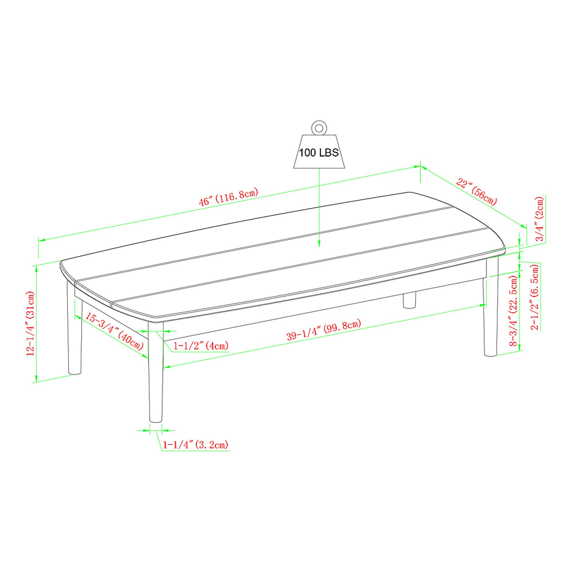 Outdoor Shellrich Coast Brown Cocktail Table - Image 6