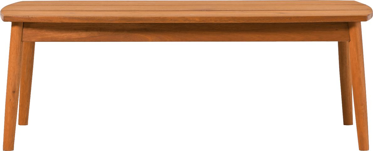 Outdoor Shellrich Coast Brown Cocktail Table