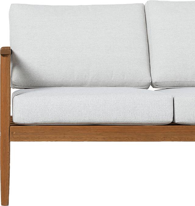 Outdoor Shellrich Coast Brown Loveseat - Thumbnail - Image 5