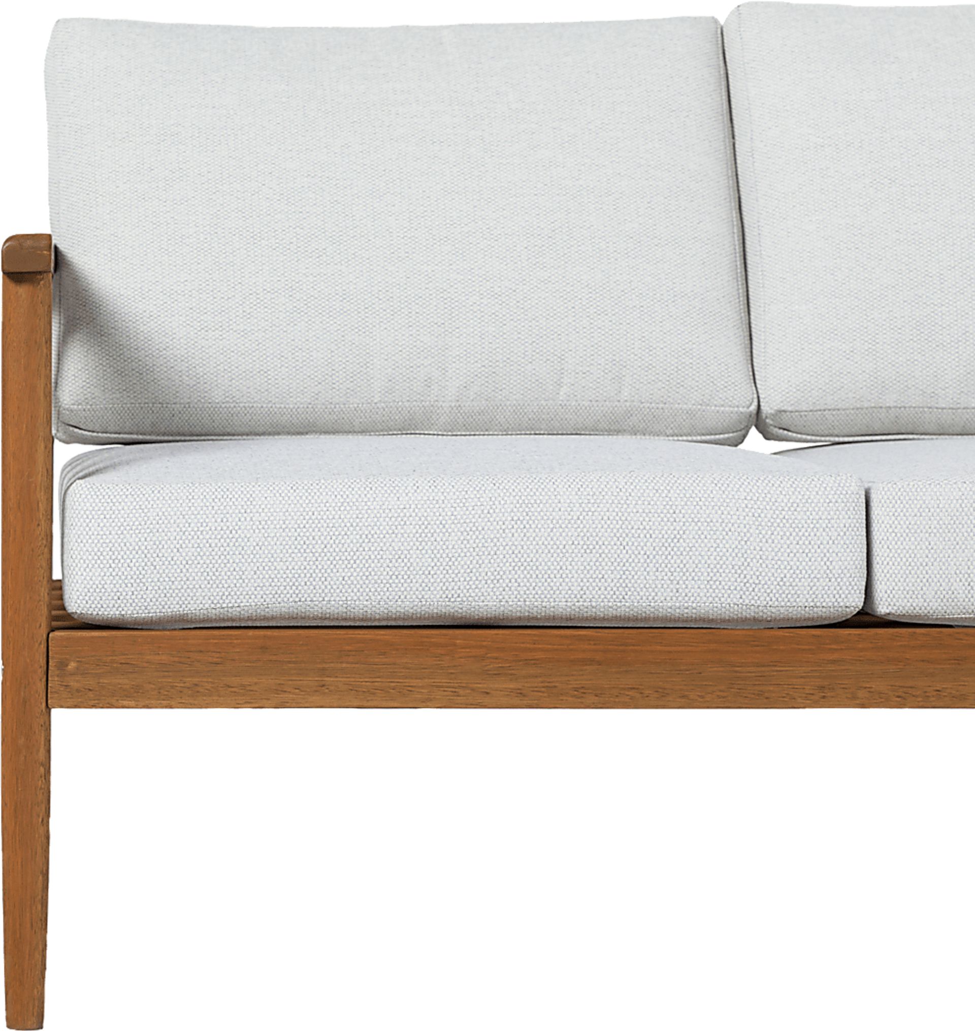 Outdoor Shellrich Coast Brown Loveseat - Image 5