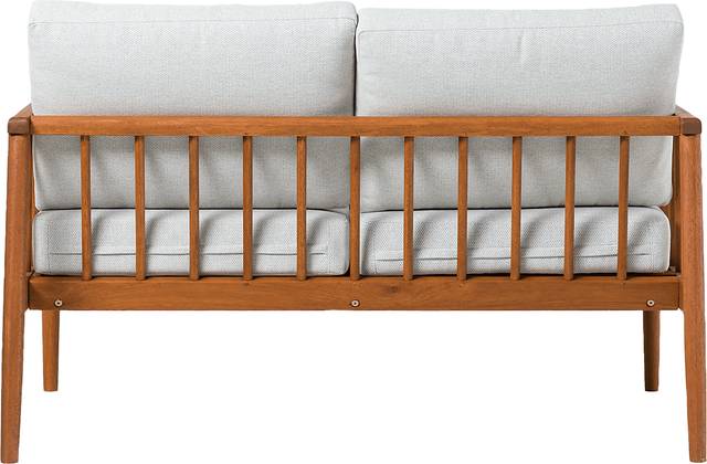 Outdoor Shellrich Coast Brown Loveseat - Thumbnail - Image 6