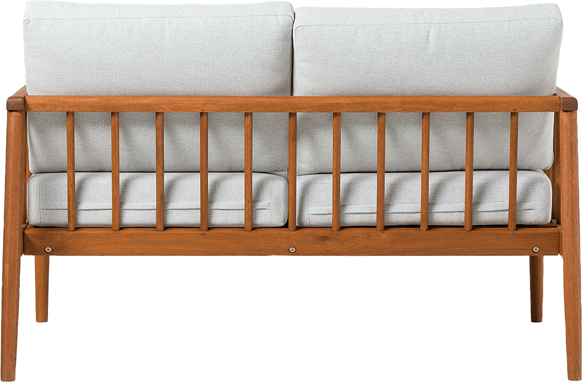 Outdoor Shellrich Coast Brown Loveseat - Image 6