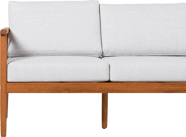 Outdoor Shellrich Coast Brown Sofa - Thumbnail - Image 5