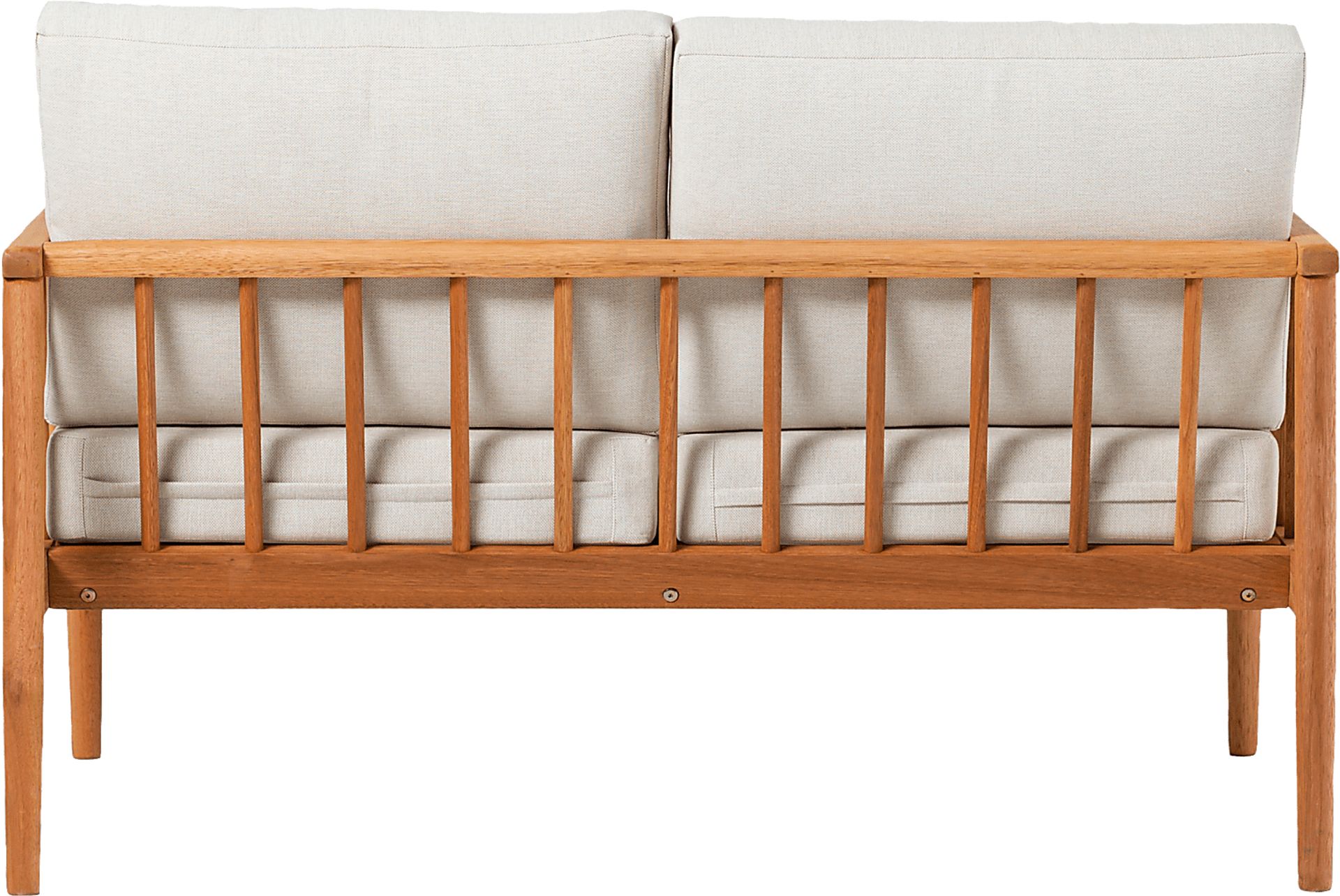 Outdoor Shellrich Coast Natural Loveseat - Image 6