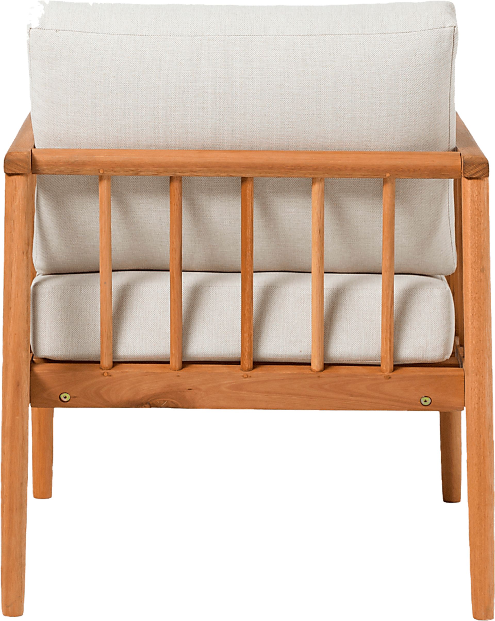 Outdoor Shellrich Coast Natural Accent Chair - Image 5