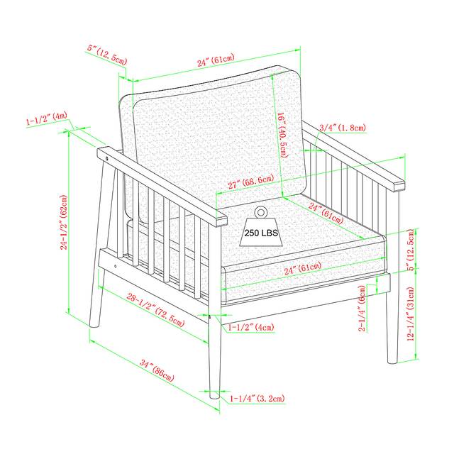Outdoor Shellrich Coast Natural Accent Chair - Thumbnail - Image 7